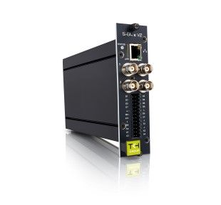TKH SECURITY S-64 E V2 NA /SA 4-ch H.264/MJPEG video encoder, data & digital I/O