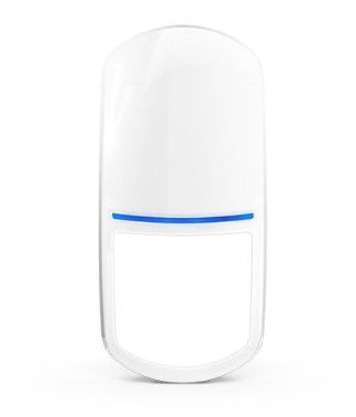 SATEL SLIM-PIR LUNA PIR motion detector with LED lamp. adjustment of detection sensitivity with OPT-1 remote control (BRACKET-D joint included)