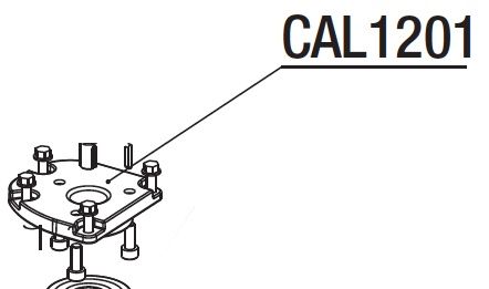 RIB CAL1201 FIXS.RIDUT.PRESIDENT FLANGE