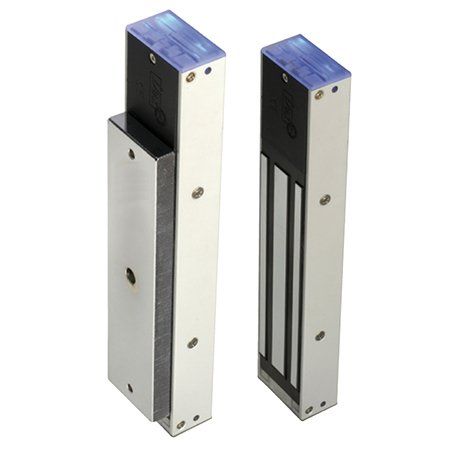 CDVI V4SRB Fermo elettromagnetico da applicare resistente al fuoco con buzzer ritenuta da 400Kg e sensore di stato