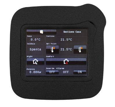 EELECTRON VS00E30KNX 3.5 TOUCH PANEL KNX EELECTA - NERO OPACO