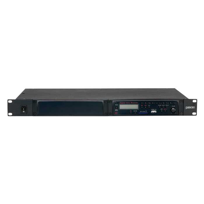 PASO P8083-R Lettore/Registratore digitale USB/SD-Card