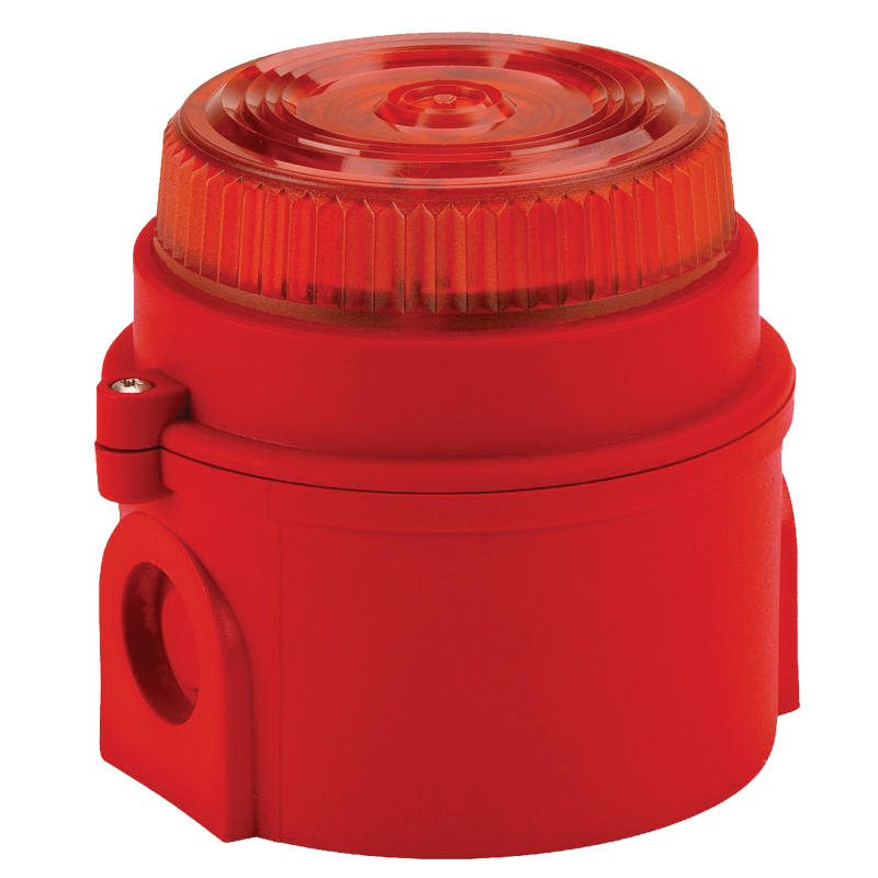 ARITECH INCENDIO FA370 Lampeggiante rosso a sicurezza intrinseca IS per area classificata ATEX