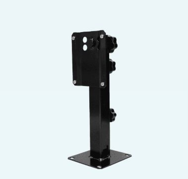 SETRONIC SACA-G SINGLE ADJUSTABLE BRACKET Dimensions MIN 123x137x375mm