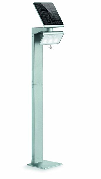 STEINEL 671211 XSOLAR LED SILVER-GLS WITH POLE
