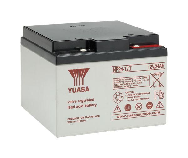 YUASA NP24-12 Batteria 12V / 24Ah