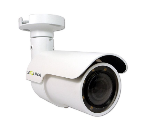TKH SECURITY BL980 Telecamera bullet di rete 4K, motorizzata 4-8mm, H.265/H.264/MJPEG 
