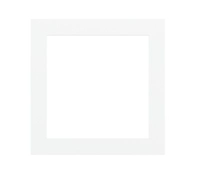 EKINEX EK-PQS-6-GA_ Confezione 6 placche quadrate plastica finestra 60x60