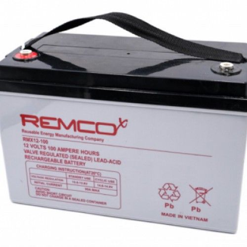 REMCO RMX 100-12 Batteria 12V 100Ah