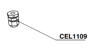 RIB CEL1109 PRESSACAVO+GHIERA PG9 LCP09G+LCL09G