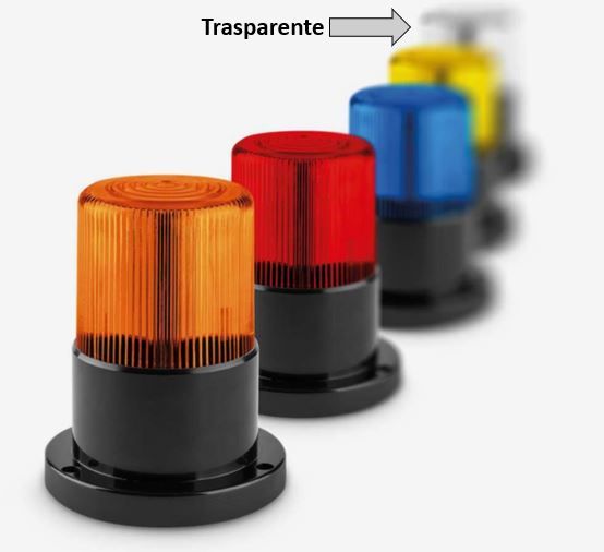 VENITEM 26.47.05 Lampeggiante FL100LED flash trasparente