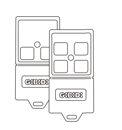 GIBIDI 70185 TX MINI QUADRATO 406 TMQ PASS