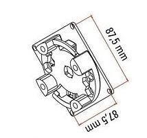 FAAC 132329 THYSSEN MAX 15Nm HIP CLIP SUPPORT 10pcs
