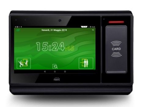 PLEXA EP-TEC-PF Terminale Ethernet (PoE) per gestione presenze e r