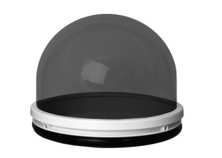 TKH SECURITY DC34S Dome cover, smoked, for PD900 and PD950DC, 6.2''