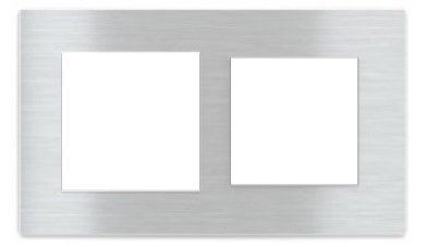 EKINEX EK-S2G-C_ Double plate in Metal HT (Chrome-Champagne-Black Metal-Copper)