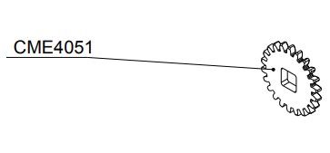 RIB CME4051 INGR. FIN.Z22 HOLE Q.SUPER K10