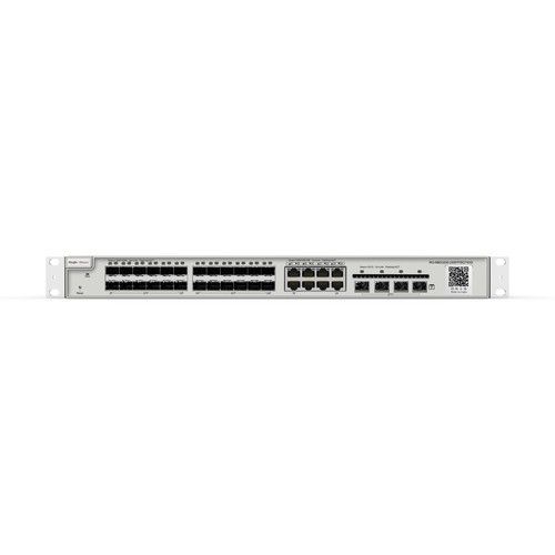 RUIJIE RGNBS320024SFP/8GT4XS 24-Port SFP L2 Managed Switch, 24 SFP Slots, 8 Gig