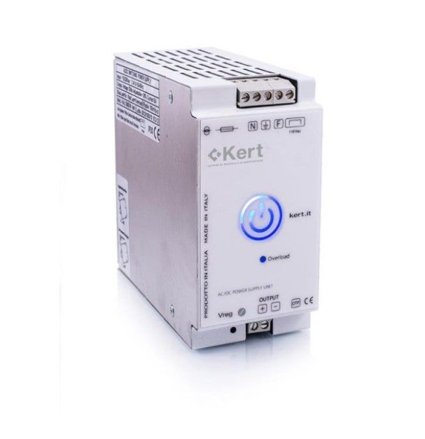 KERT KAL1204DIN Alimentatore industriale 12Vdc 4A. 48W