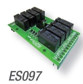 TECNOCONTROL ES097 8 OUT expansion card for CE700 - max 2 for each CE700