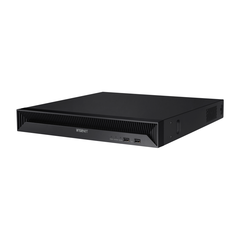 HANWHA QRN-1630S-4TB-S 16CH 2 Bay PoE NVR - 4TB HDD