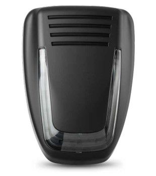VENITEM 23.23.20 SIREN MOSE L matt black/smoked EN50131-4