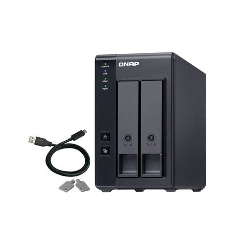 QNAP TR-002 2-BAY 3.5 SATA HDD USB 3.1 GEN2 Unit+á di espansio