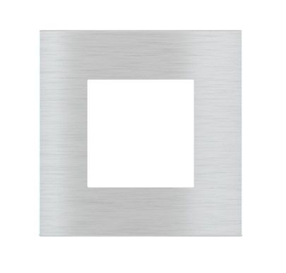 EKINEX EK-DQG-GB_ Placca quadrata in metallo finestra 55X55