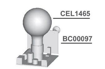 RIB CEL1465 R LED LAMP 4W (MAX 6W) 24V G4-1505-COB. FOR ACG7061 S