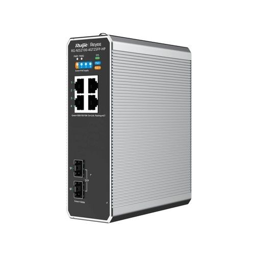 RUIJIE RG-NIS2100-4GT2SFP-HP 4-Port RJ45 Gigabit and 2-Port SFP Cloud Managed I