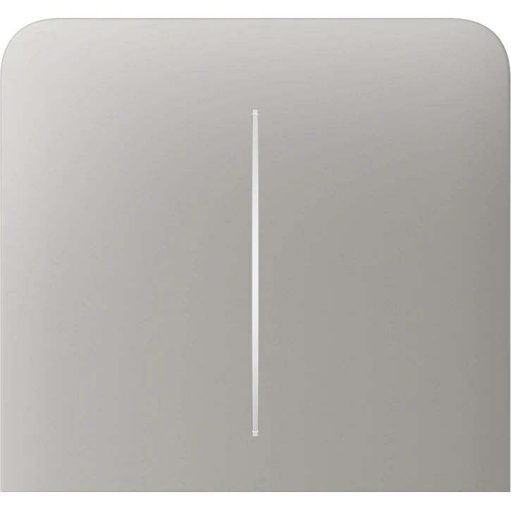 AJAX 83465 CenterButton (1-gang) vertical [55] ASP oyster