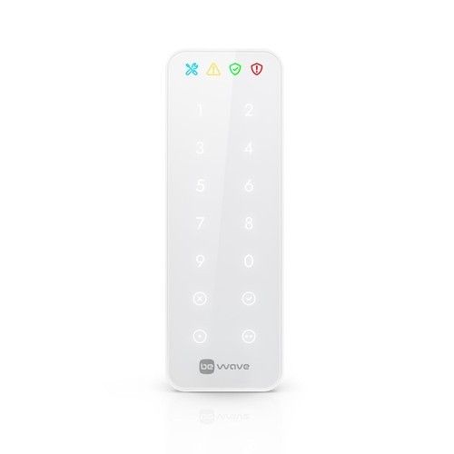 BEWAVE AKP-200-W Tastiera wireless bianca