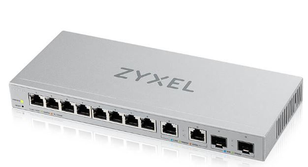 ZYXEL XGS1210-12-ZZ0102F Switch 8P 2 2.5G 2 Sfp10G Switch Stand-Alone
