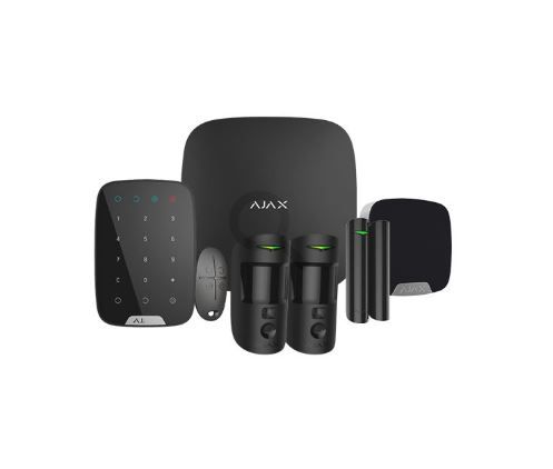 AJ-HUB2KIT-DP-PRO-B Ajax - Sistema di allarme senza fili GPRS/LAN 