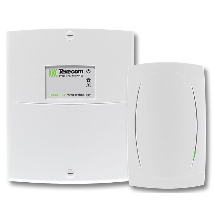 VIMO C1VERPRE64WL Ricochet Wireless Center, 4 wired zones, 32 radios, expand.64 radio zones, built-in LCD keyboard