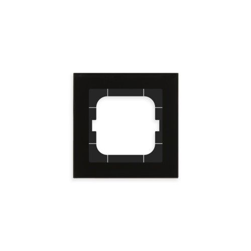 MDT BE-GTR163S.01S Corn.glass ring. 63x63mm, black