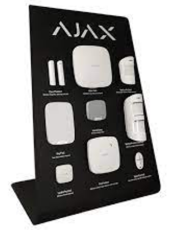 AJ-BTOTEM2-W-IT Ajax - Wooden display for demonstrations