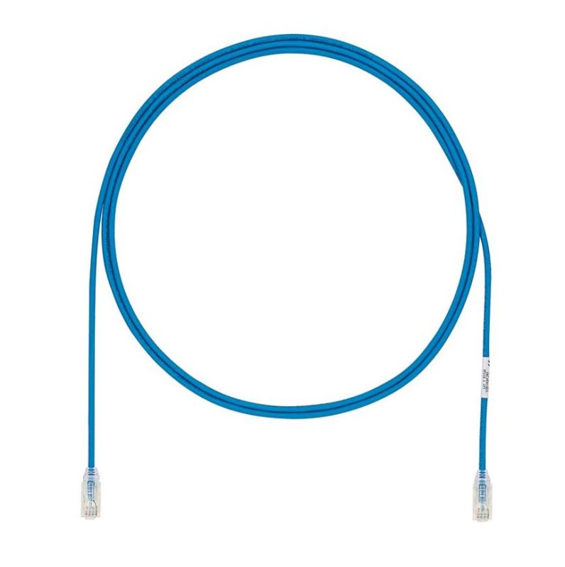 PANDUIT UTP28X1.5MBU Cat 6A 28AWG UTP Patch Cord- CM/LSZH- Blue- 1.5 meters