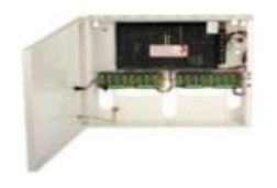 WOLF SAFETY W-UX-1212TV Box in metallo con alimentatore 12Vcc 11A distribu