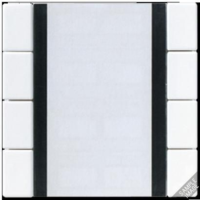 JUNG A2074NABSCH Sensori a tasti 4 canali Standard- per accoppiatore bus KNX 2070U radiotrasmettitore a parete 40FW- champagne