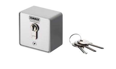 SOMMER 5004V000 Selettore a chiave in alloggiamento metallico (spo