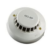ELKRON FIRE 80SC6H00121 ISO-BP Short circuit analyzer module housed in the low profile detector shell. the ZB-200 model socket is required for its installation.