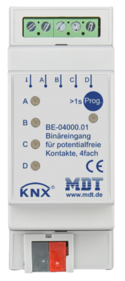 MDT BE-04000.01 BE-04000.01:4-fold binary input, contact inputs