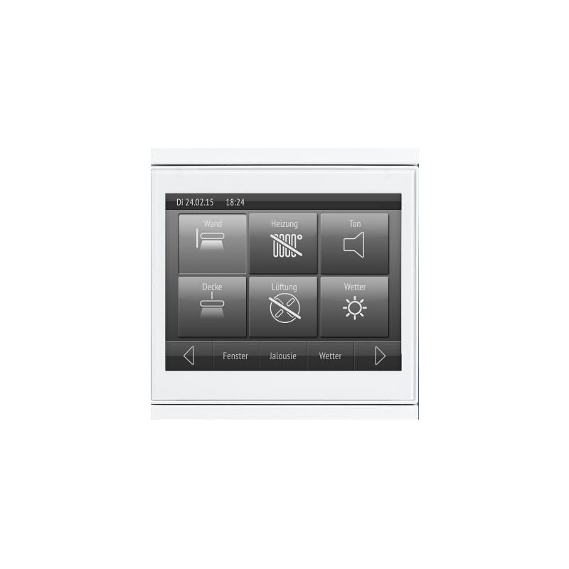 ELSNER 70336 KNX Touch Body - white/white matt KNX Touch Disp