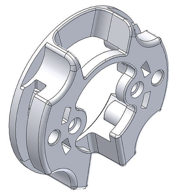 FAAC A3506_0554S TM2 SUP35 - CLIP SUPPORT_1PC