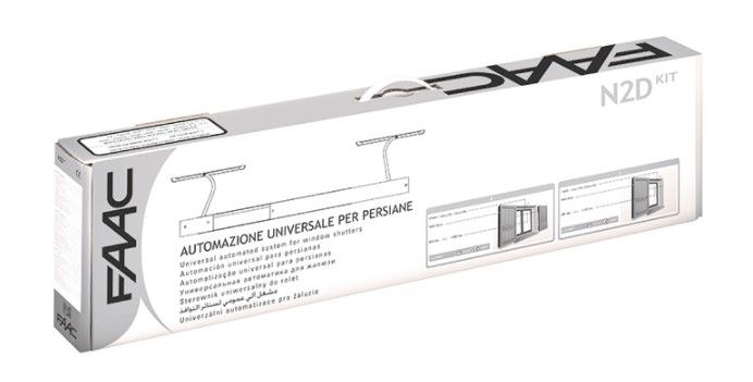 FAAC 105775 ND2 IT Auto Kit - Bianco 9010