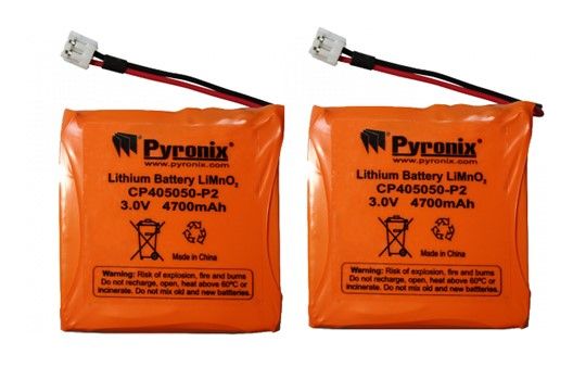 PYRONIX BATT-ES1 BATTERIE DI RICAMBIO