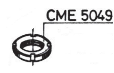 RIB CME5049 Ghiera d/bloccaggio R-60 fos.m