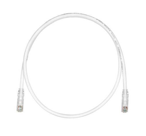 PANDUIT UTPSP5MY Copper Patch Cord- Cat 6- Off White UTP Cable- 5 meters