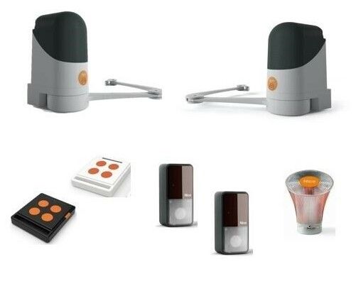 NICE MAESTRO200 Kit per automatizzare un cancello ad uso residenziale a due battenti fino a 2,2 m